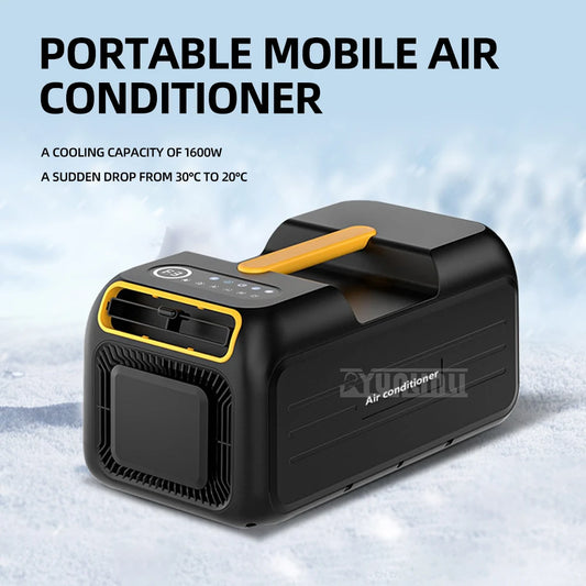 Household Single Cooling Fan Mini Portable Air Conditioner Outdoor Campin Condizionatore Portatile Aria Freddag