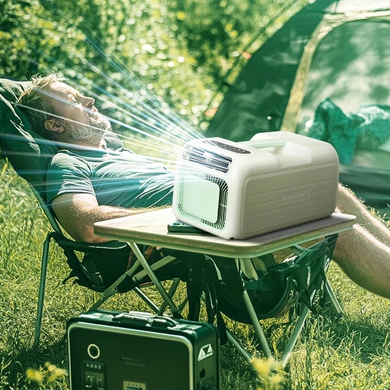 M01 Portable mobile air conditioner outdoor camping household single cooling all-in-one machine without external machine