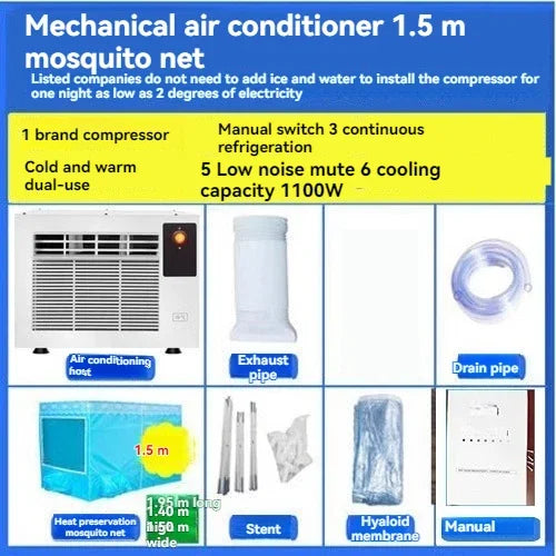 No Installation Mobile Small Air Conditioner Pet Air Conditioner Portable Desktop Air Conditioner Mini Car