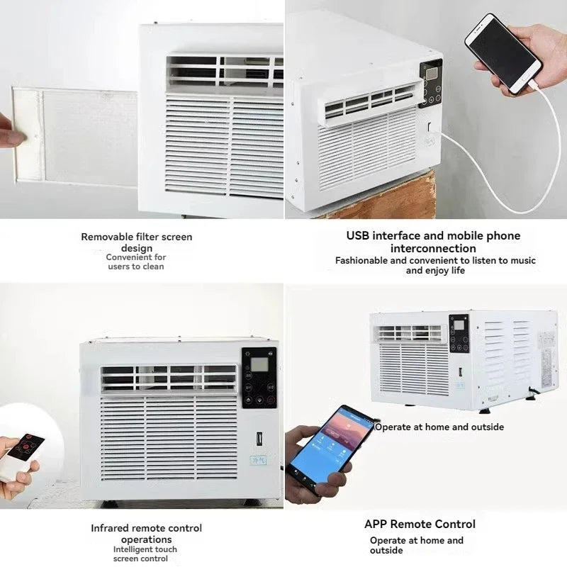 No Installation Mobile Small Air Conditioner Pet Air Conditioner Portable Desktop Air Conditioner Mini Car